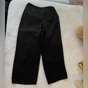 Kenar 100% Silk Petite Black Pants
